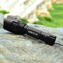 Load image into Gallery viewer, C8 L2 LED Flashlight Aluminum Waterproof Zoomable Torch Light 5 Modes Super Bright Rechargeable Tactical Lamp For Outdoor