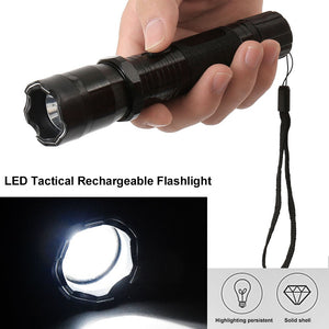 Portable Travel Lightning Electric Shock Flashlight Mini Stun Torch Emergency Rechargeable Flashlight Electric Shock Stick